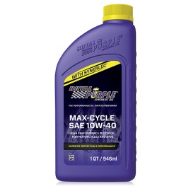 Olio motore sintetico moto 10W40 Royal Purple Max Cycle - 946ml