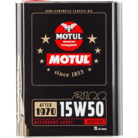 Olio motore MOTUL CLASSIC 15W-50 tanica da 2 litri