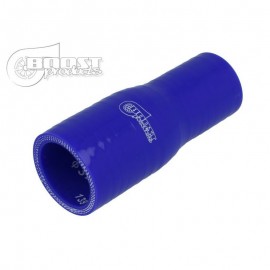 Riduzione manicotto Dritto 102 - 76 mm in silicone blu