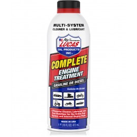 Complete Engine Treatment Trattamento Completo Motore & carburante Lucas oil da 473 ml