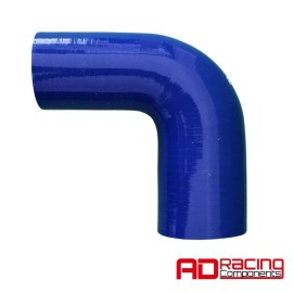 Curva 90° - 60 mm in silicone blu