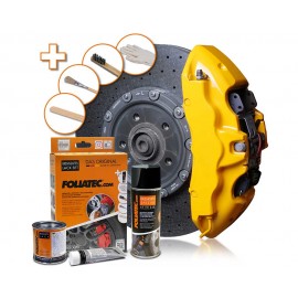 Vernice giallo Performance Folliatec set da 3 componenti